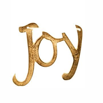 Gold Joy Ornament
