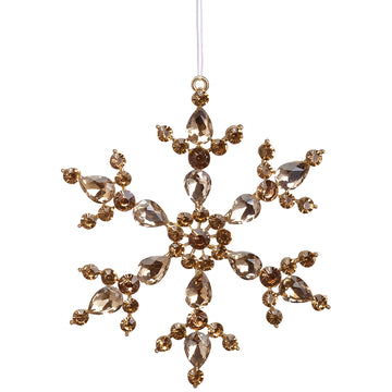 Jeweled Snowflake Ornament