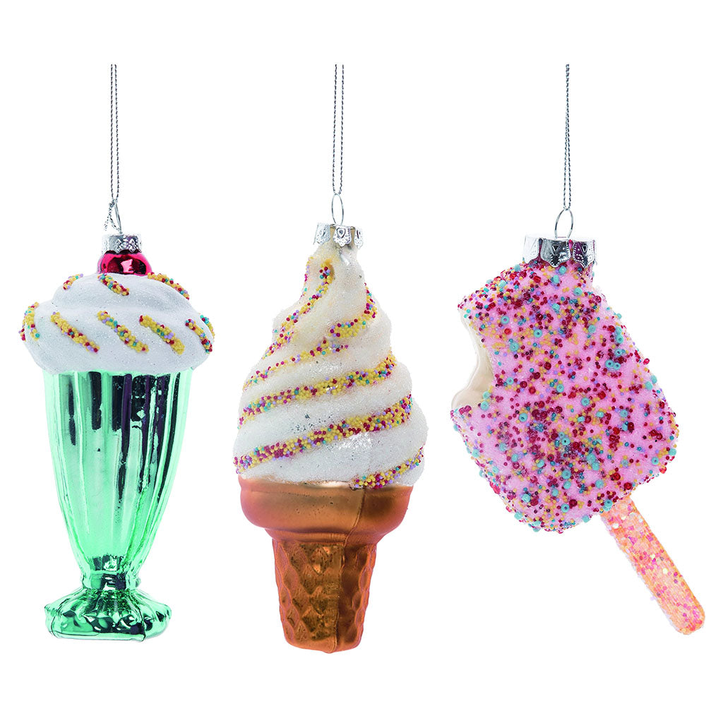 Dessert Dance Ornaments (Set of 3)