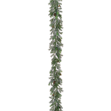 6' Garland with Small Pine Cones