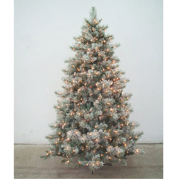 9' Flocked Balsam Tree