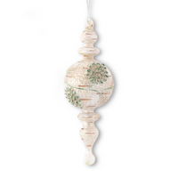 Birch and Pinecone Finial